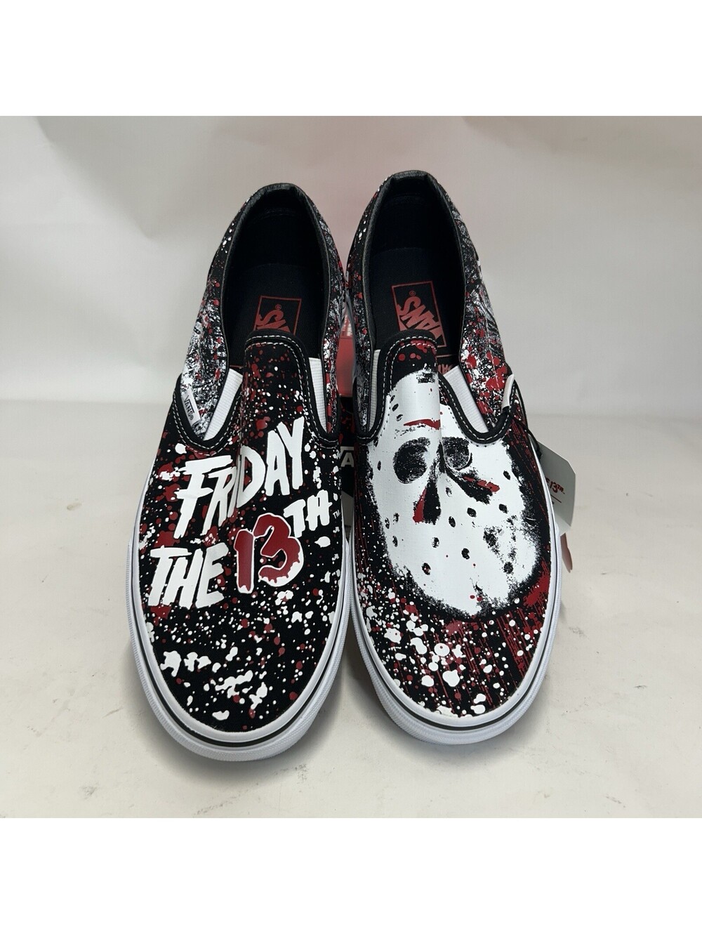 Vans House Of Terror Slip-On Friday The 13th Jason Voorhees